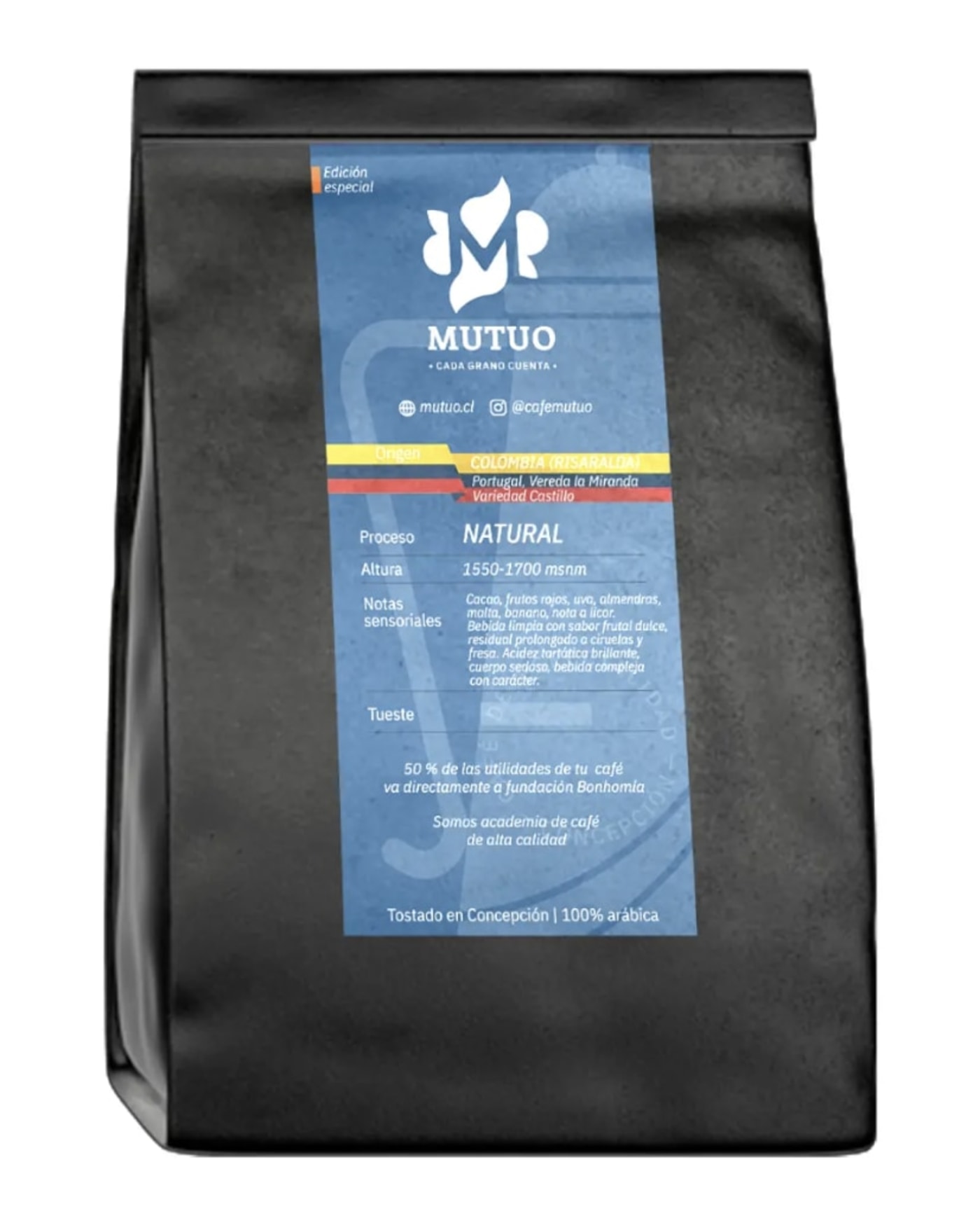 Granos de café de especialidad de distintos orígenes